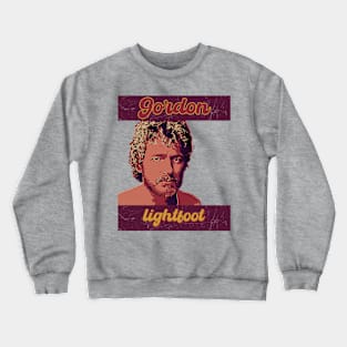 Gordon Lightfoot | Vintage poster Crewneck Sweatshirt